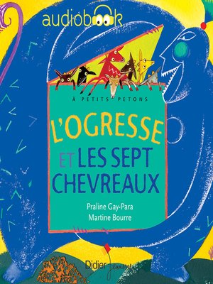 cover image of L'ogresse et les sept chevreaux